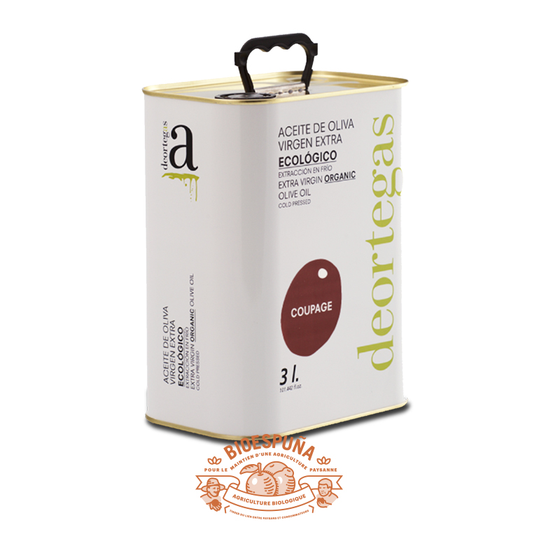 Aceite de oliva bio Deortegas 